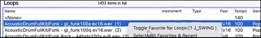 right-cllick menu on the MultiPicker window list