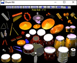 Drum Kit window