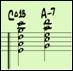 notation showing harmony voices