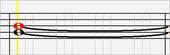 2 notes shown on notation window